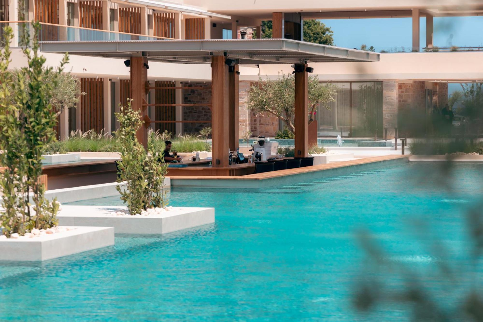 Royal Pearl Island Chios Hotel And Spa Bagian luar foto