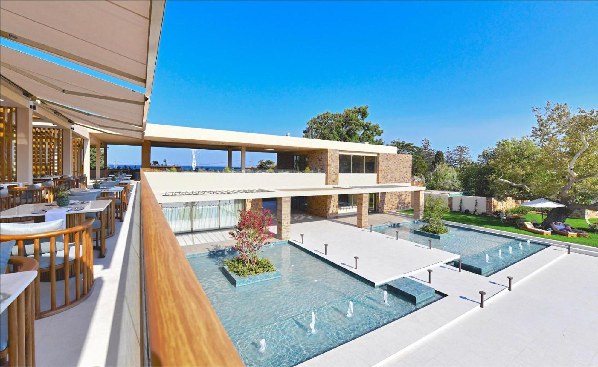 Royal Pearl Island Chios Hotel And Spa Bagian luar foto
